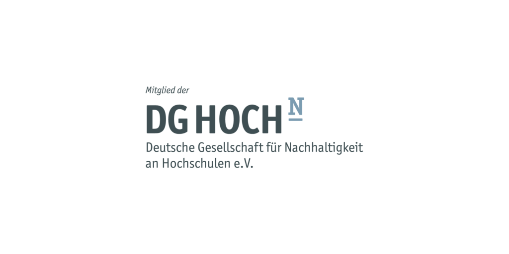 Mitglied der DG HochN - Deutsche Gesellschaft für Nachhaltigkeit an Hochschulen e.V.